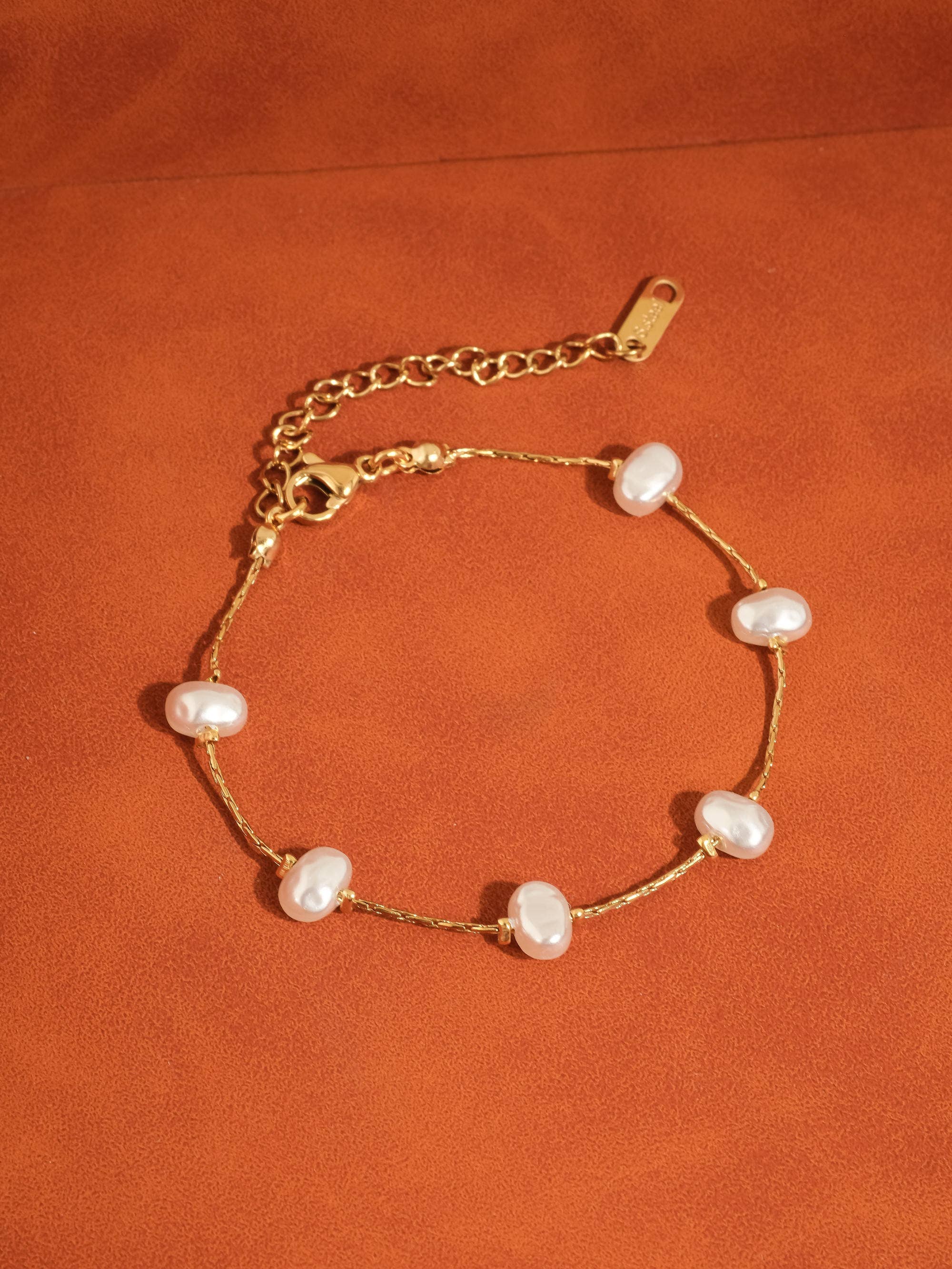 Ida 18K Non-Tarnish Petite Pearl Necklace