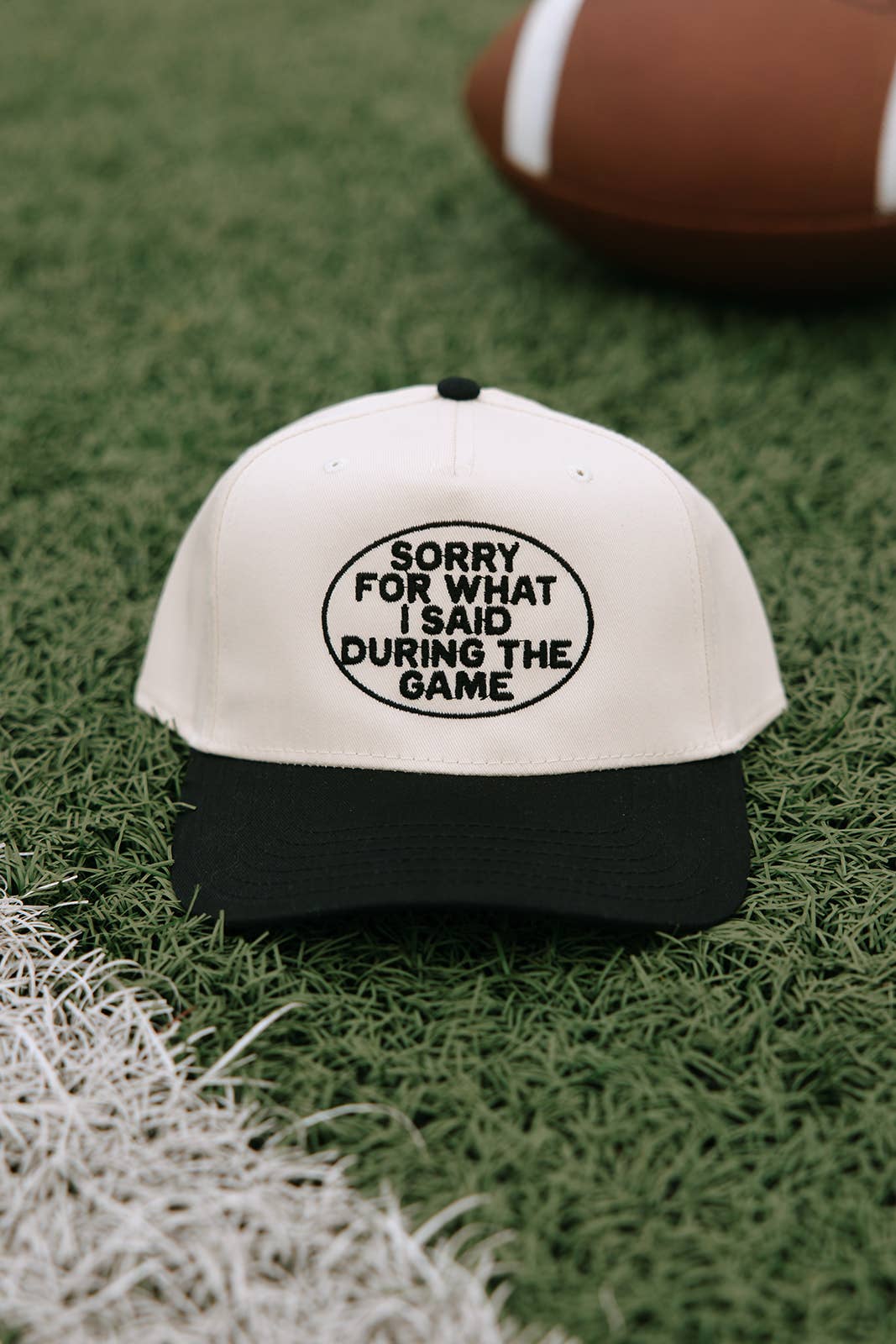 Sorry For What I Said During The Game - Game Day Hat