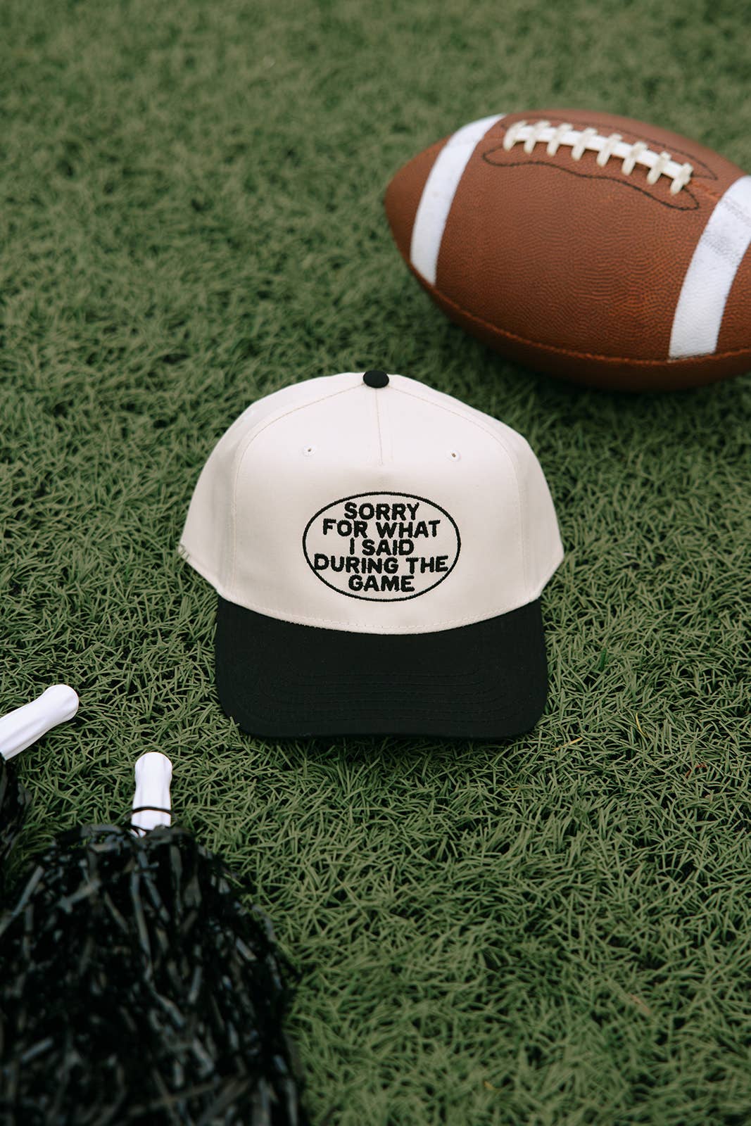 Sorry For What I Said During The Game - Game Day Hat