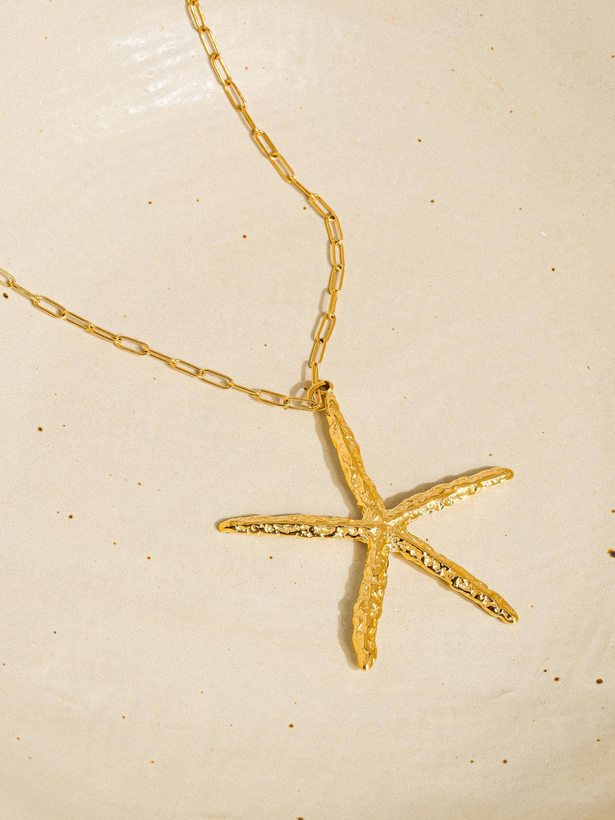 Suki 18K Gold Non-Tarnish Statement Star Necklace